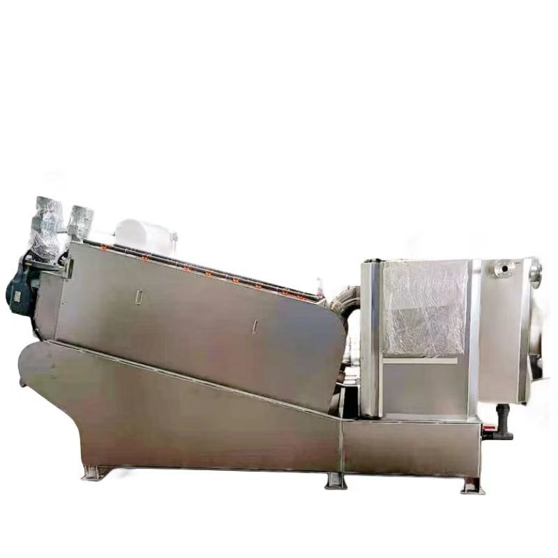 昌阳机械CYDL-201豆腐厂豆制品厂污泥脱水处理设备 302型叠螺污泥脱水机