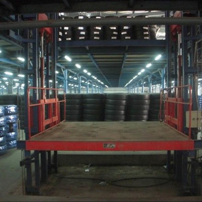 垂直液压货梯 载货平台 威海市定制升降平台 载货电梯设备