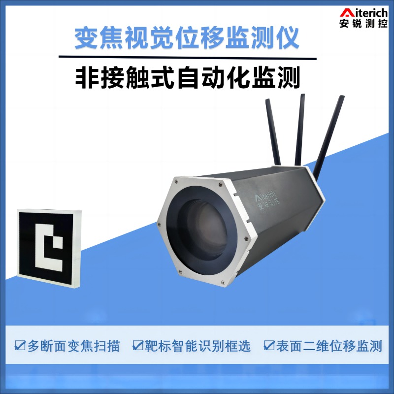 深圳安锐发布全球首款基于机器视觉的变焦视觉位移监测平台   安锐测控图片