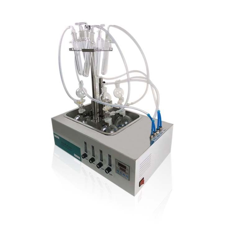 水质硫化物酸化吹扫仪CY-DCY-4S 水浴加热 旋转样品架 4 6位 氮吹仪