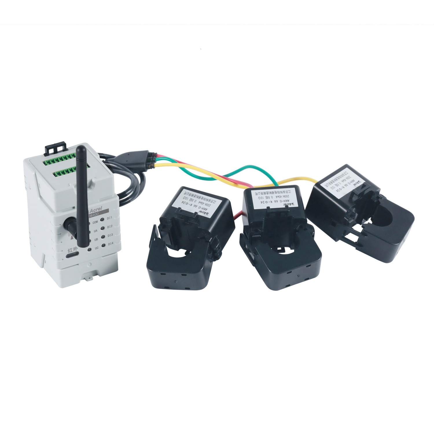 安科瑞治污设备监控装置ADW400-D36-1S  免断电安装可磁钢取电