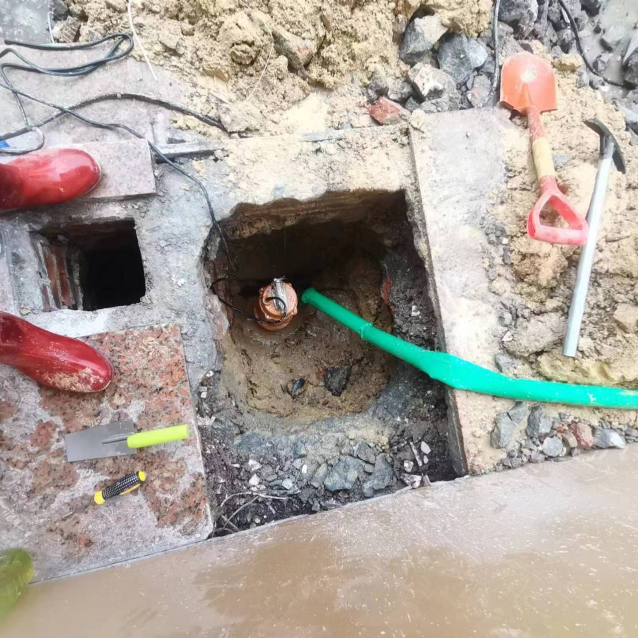 中山市地下管道漏水探测    免费上门水管漏水检测维修