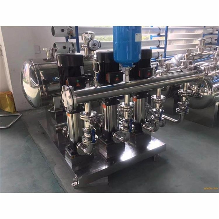 不锈钢增压泵 二次加压设备 自动恒压供水系统机组鹤岗