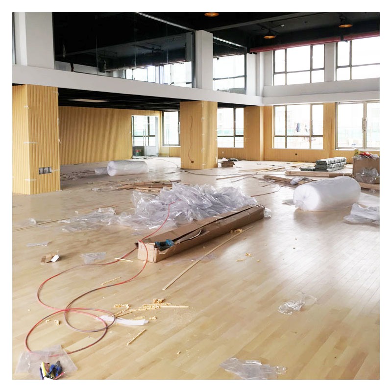 室内篮球馆木地板批发 篮球实木运动地板安装  体育运动木地板零售 地拓体育 篮球木地板厂家