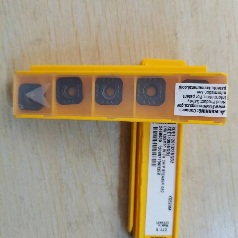 数控刀片 肯纳刀片 机夹铣削刀片 SDET120432SNGB2 KCPK30 加工铸铁
