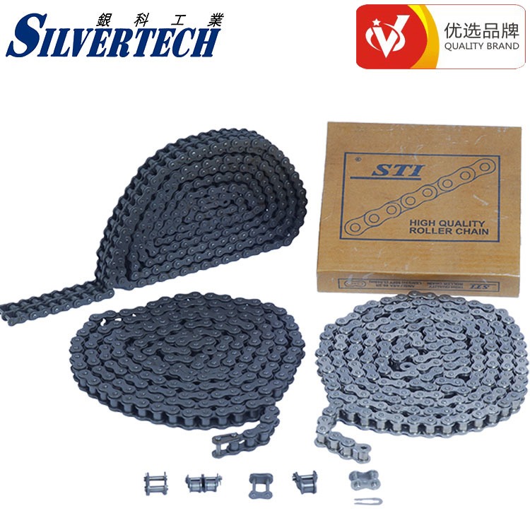 耐高温传动 中国品牌 STI链条短节距滚子链单排链条RC140-1R